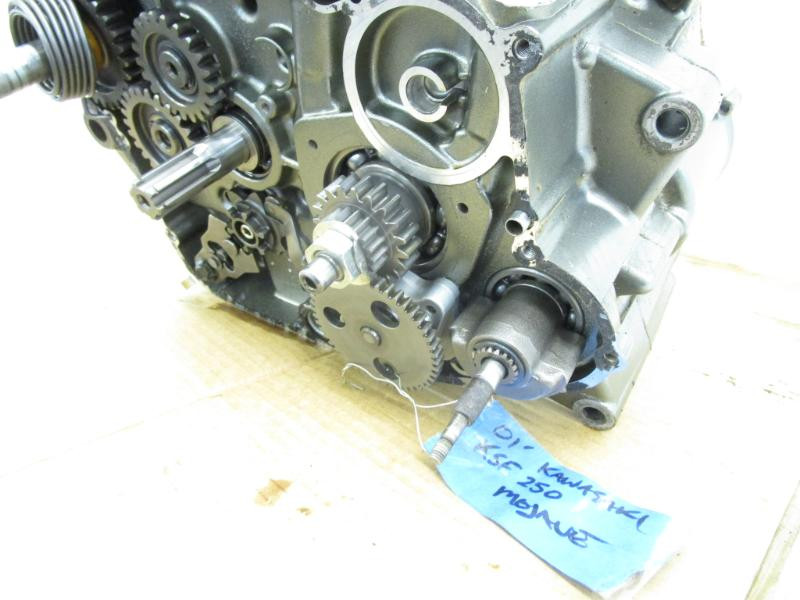 01 Kawasaki KSF 250 Mojave Bottom End Cases Cranks Trans 1997-2004